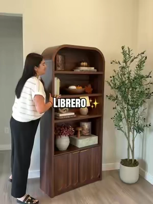 Librero… #archedbookshelf #bookshelf #librero 