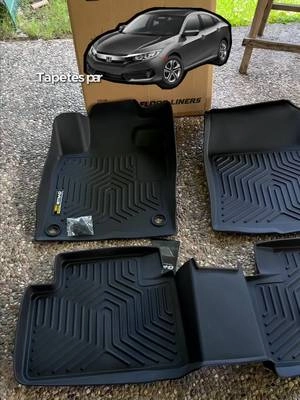 Tapetes para Honda Accord y Honda Civic diseñados exactamente a la medida! #hondaaccord #hondacivic #civic #honda #tapetes 