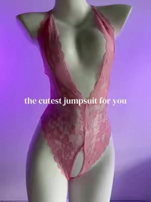 I promise your honey will can’t wait to touch you 🔥#sleepwear #jumpsuit #nightgown #sleepdress #lace 