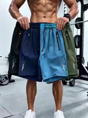 Men’s Quick Dry Athletic Shorts #mensfashion #tiktokshop #ootdmen #streetwearMen 