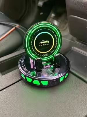 ¿Todavía no encuentras el soporte de teléfono ideal para tu coche? Este es perfecto para ti. #carmount #phoneholder #wirelesscharging #tiktokmademebuyit #toolupgrade 