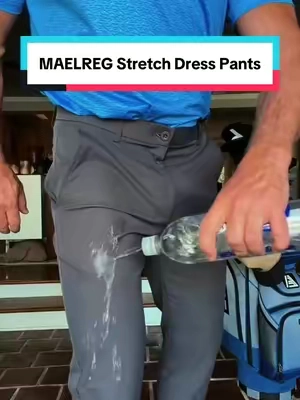 The Maelreg Men’s Golf Stretch Pants are lightweight, breathable, water resistant, and built with plenty of stretch for a more comfortable swing. Whether you’re rotating through your backswing, bending down to grab your ball, or walking 18 holes, these pants are made to keep up. #dresspants #stretchpants #golffashion #mensstyle #performancewear 