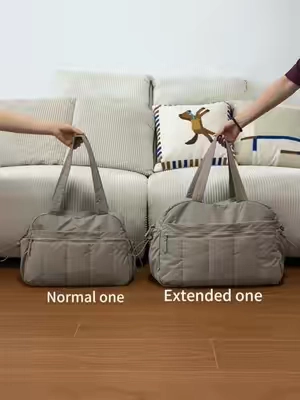 2 options, which size do you love?#bagsmart #totebag #travelbag #everydaybag #packwithme 