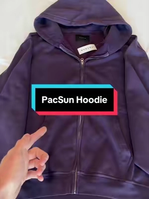 6’1 170 wearing size L🤝#pacsun #zipuphoodie 