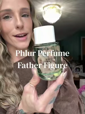 Father figure from @Phlur Fragrances will forever have a chokehold on me ✨ #fatherfigureperfume #phlurfragrance #perfumetok 