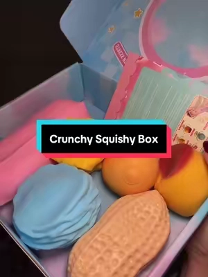 The crunch 😍 #crunchysquishy #squishyasmr #squishybox #kidsgifts #squishy 