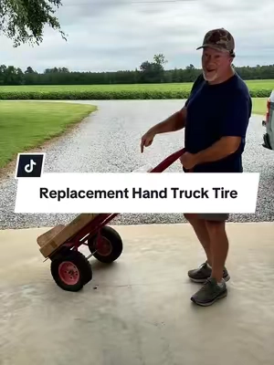 VEVOR 10" Solid High-Rebound PU Flat-Free Tubeless Transport Tire Wheel 2-Pack Easy Swap, for Wheelbarrow, Hand Truck #handtruck #sparetire #flatfreetire #tiktokshopcreatorpicks #TikTokShopFalIDeal @VEVOR Home Improvement 