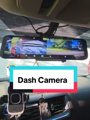 Dash Camera Rear Veiw Mirror Camera by Wolfbox This Camera is loaded with features, has loop recording comes with memory card. I am very impressed with the quality I highly recommend it. #dashcam #dashcamera #wolfbox #carsecurity #carcamera 