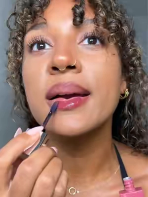 shade: dusty rose 💓 #hauslabs #hauslabsliplacquer #lipstain #glossylipstain #tiktokshopcosmetics 