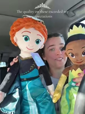 Disney princesses for the princess in your life 🎀👑 #tiana #annafrozen #disneyprincess 