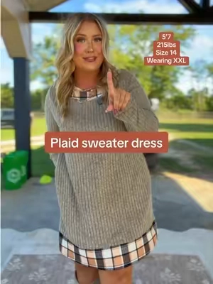 The cutest dress for fall!