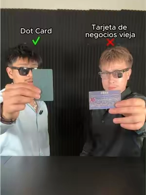 Hacer conexiones es lo mejor para negocios! #businesscard #dotcard #dot #tarjetadenegocios 