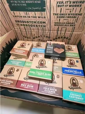Great stocking stuffers! #drsquatchsoap 