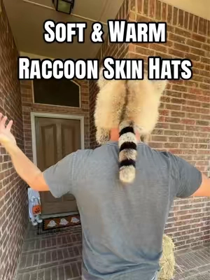 Faux Fur Raccoon Skin Hats