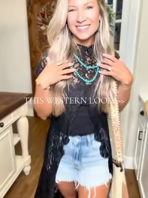 The whole fit is linked!  #westernlook #western #westernfashion #westernstyle #womensfashion 