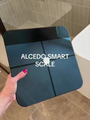 This smart scale makes it so easy to set and track goals and actually see how I'm doing with my progress 🤯 @Alcedo Official #alcedosmartscale #smartscale #weightloss #Fitness #healthylifestyle 