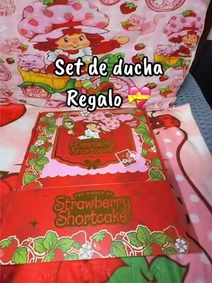 Set de cuidado corporal Strawberry Shortcake x Glamlite