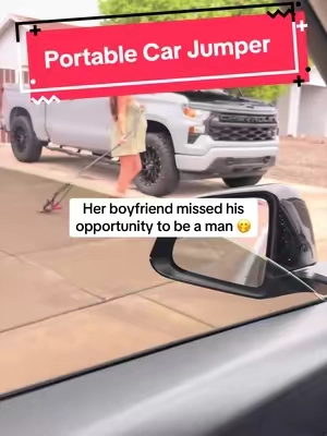 Every car needs one of these in it!! #portablejumpstarter #jumpstarter #roadsideassistance #deadbattery #caraccessories 