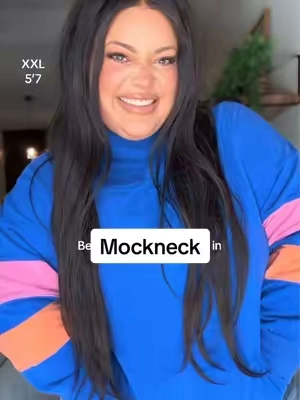 @Fisoew Fashion #plussizefashion #mockneck #fallfashiontrends #tiktokshopfalldealsforyou #spotlightfinds 