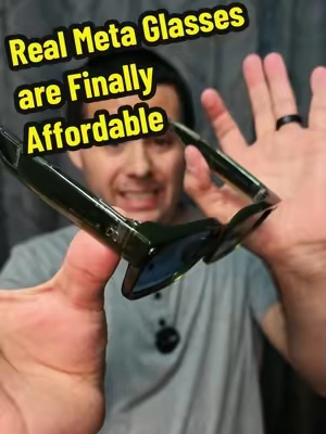 Are Meta glasses finally affordable?! #meta #metaglasses #smartgalsses #tiktokshopfalldealsforyou #glasses 