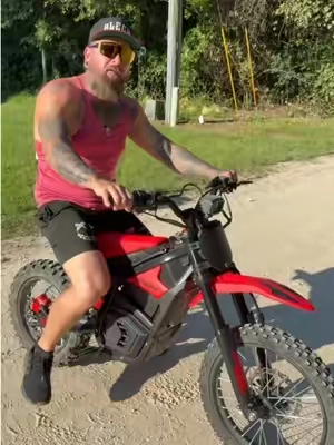 The Yozma IN 10 Pro e-moto has a 5500W mid drive motor with a top speed of 50mph, but it can be tuned to go faster! #emoto #ebike #dirtbike #motorbike #motorcycle 