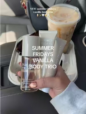The new Summer Fridays vanilla body essentials trio was made for the vanilla girlies 🍦🤍 the smell is perfection 🤌🏼 #summerfridays #vanilla #vanillagirlaesthetic #stockingstuffersforher #giftideasforher @Summer Fridays 