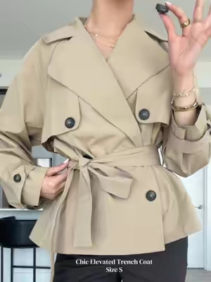 Soo elevated! #trenchcoat #chicfalloutfits 