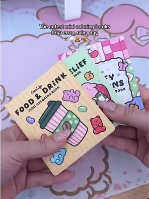 A rainy day inside, or a nice fall day outside 🍂✨ These are so cute and great for beginners #cocowyo #coloringtok #coloringbook 