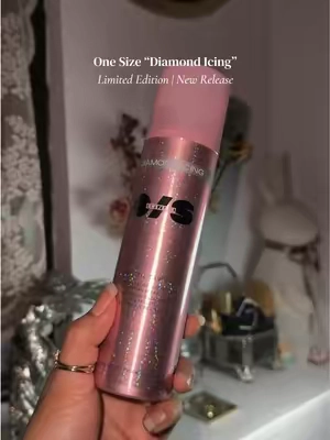 One Size “Diamond Icing” Setting Spray @ONE SIZE BEAUTY | 9.29 Available on TikTok Shop #onesize #glitter #girlythings #onesizebeauty #aesthetic 