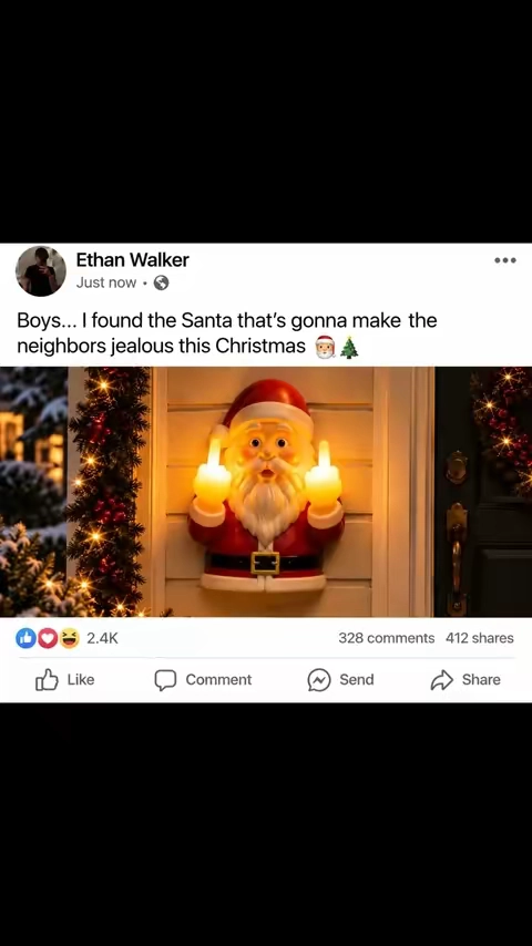 #christmas #lighting #santa 