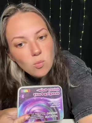 Color changing putty #putty #slime #fidget 