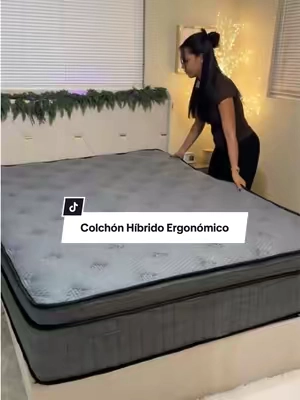 Colchón Memory Foam con resortes individuales. Varios tamaños disponibles.@MJG Furniture #mattress #colchones #colchon #furniture #tiktokshopblackfridaydeals 