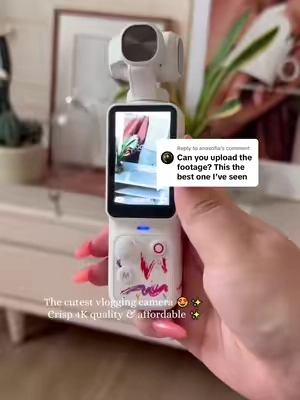 Replying to @anasofia this camera has its own anti-shake mode.📸🛍️#camera #vloggingcamera #aethetic #tiktokshopfalldealsforyou #fallaesthetic 