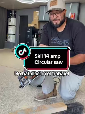 Se trata de no batallar en el trabajo! #skil #skiltools #powertools #circularsaws #handyman 