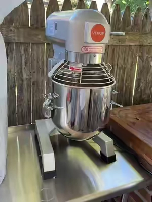15Qt Bowl Commercial Food Mixer, 500W-599W Heavy-Duty Floor-Standing Electric Mixer for Restaurants & Bakeries, Stainless Steel Bowl, 3 Adjustable Speeds #StandingElectricMixer #CommercialFoodMixer #BakeryMachine #tiktokshopcreatorpicks #TIkTokShopFallDealsForYou 