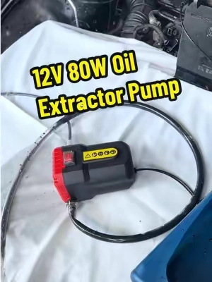A 12V pump for your car, boat, and lawnmower! #OilChange #MechanicHacks #CarMaintenance #DIYAuto #GarageTools