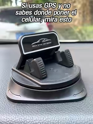 Si usas GPS y no sabes dónde poner el celular, mira esto.#carmount #car #wirelesscharging #tiktokshop #tiktokmademebuyit 