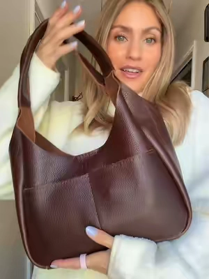 Madison RESTOCK 🤎 #purse #shoulderbag #leatherbag #brownleatherbag #leatherbag 