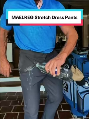 The Maelreg Men’s Golf Stretch Pants are built with lightweight, flexible fabric that gives you room to rotate, bend, and move comfortably throughout your round. They’re breathable, water resistant, and have a clean athletic fit that looks sharp without feeling stiff. #dresspants #stretchpants #golfapparel #mensfashion #mensstyle   