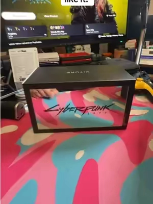 Absolutely crazy Viture Luma Cyberpunk 2077 VR glasses! Must see! #morekahlagaming #tiktokshopcreatorpicks #tiktokshopstockup @VITURE US 