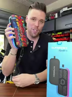 The best part about this speaker isn’t even that it’s portable—it’s that it’s MAGNETIC. 😂 Stick it to a toolbox while you’re working on the car, move it to the garage fridge, then grab it and take it outside when you’re done. #tiktokshop #tiktokshopfinds #bumpboxx #garage #TechGadgets
