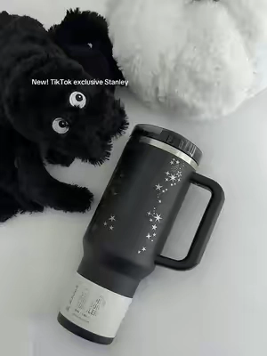 this flip straw tumbler is so so cute and you can only get it here ✨🐈‍⬛ @Stanley 1913  #stanley #halloweentumbler #spookyseason 