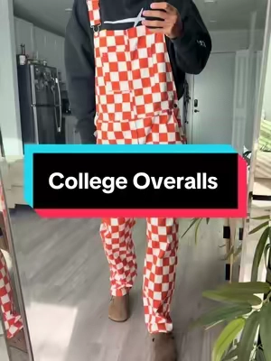 College Football Overalls #overalls #tennesseefootball #tennessee #collegeteam 