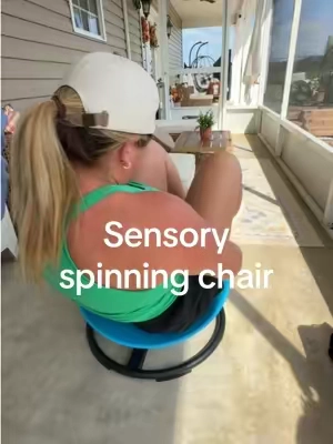 So much fun!!! @VEVOR Home Store #sensoryplay #sensorytoys #swivelchair #tiktokshopfalldealsforyou #fypシ 