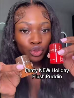 Fenty NEW Holiday Plush Puddin #fentyholidayset #fenty #fentyplushpuddin #lipcombo #tentysuperbrandday @Fenty Skin 