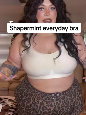 The bra you could sleep in. 👀 @Shapermint #shapermint #bra #wirelessbra #plussizefashion #tiktokshopfalldealsforyou 
