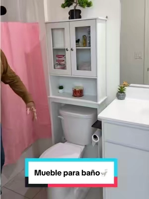 Respuesta a @peruanitabonita15#💞🇵🇪🇺🇸 Organizador para baño #toiletstorage #organizador #bañoorganizado #muebleparabaño  