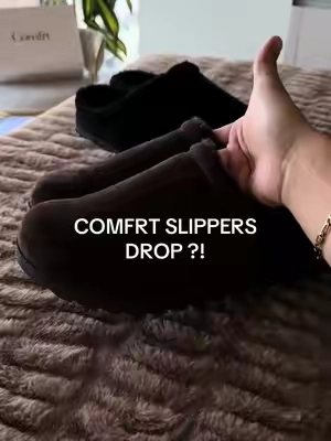 FINALLY THEIR SLIPPERS