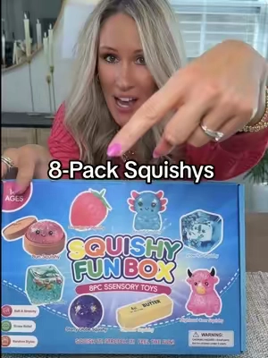 8-pack squishy fun box without that harsh chemical smell🙌 #squishy #squishyfunbox #kidschristmasgifts #stockingstuffersforkids  