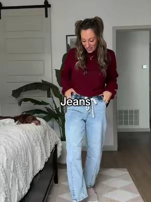 SO comfy and cute! I can’t believe they’re jeans! 